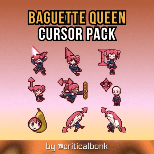 BAGUETTE QUEEN CURSOR PACK