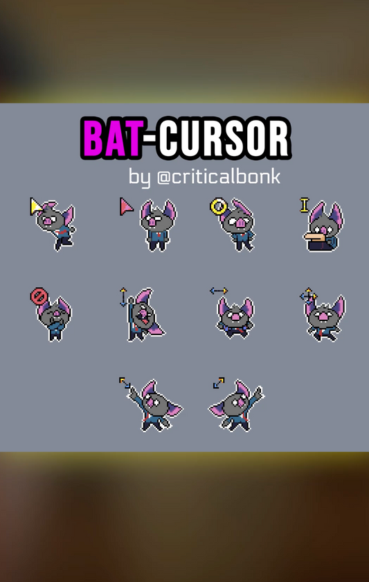 FAMOUS BAT CURSOR PACK