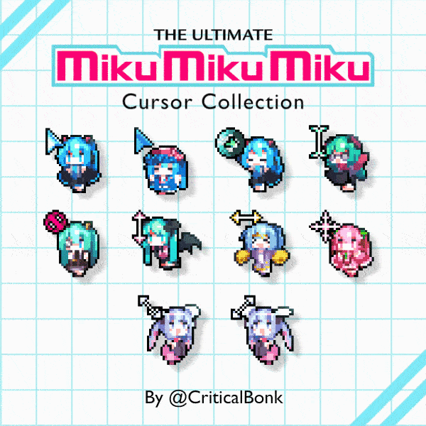 MIKUMIKU Cursor Collection