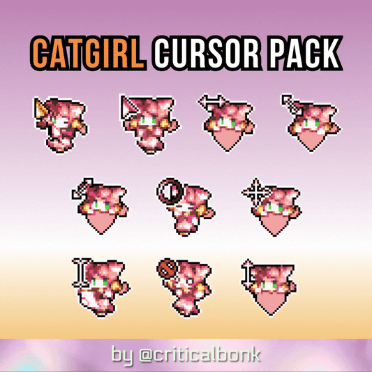 CATGIRL CURSOR Pack