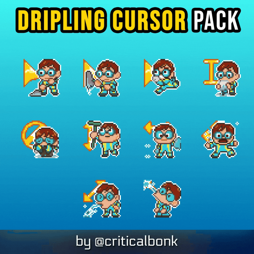 70 Premium Animated Cursors for Windows (.ANI)